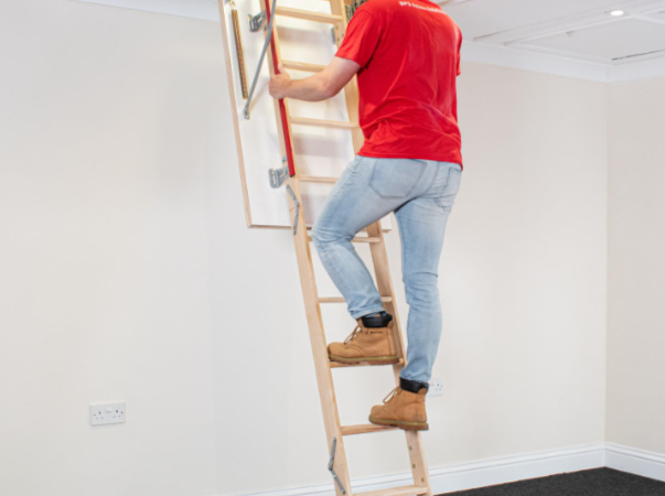 Install a Loft Ladder for Easy Overhead Entry